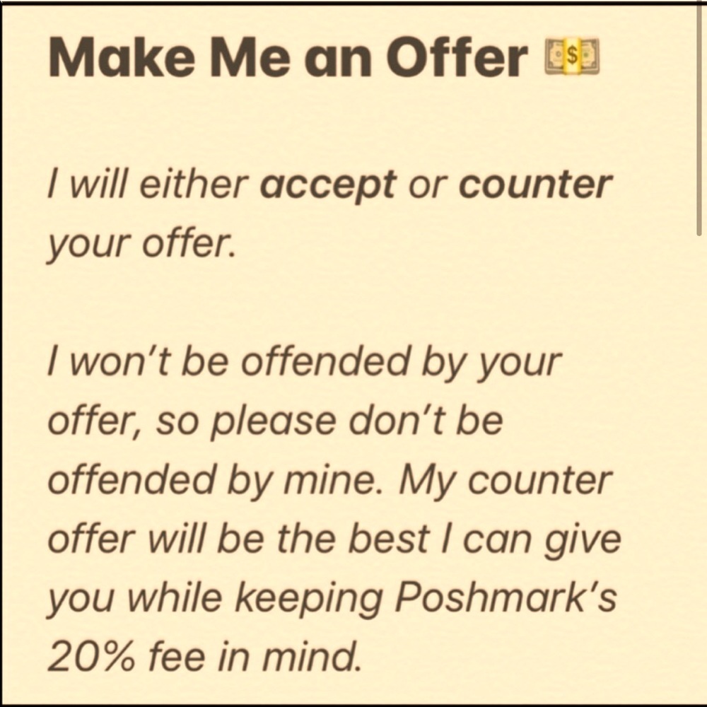 💞💞MAKE AN OFFER💞💞